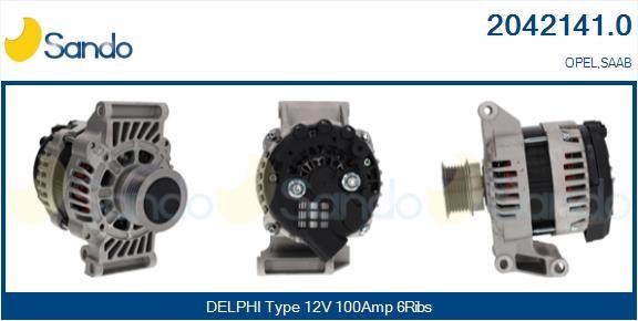 SANDO Δυναμό 2042141.0 2042141.0 Γεννήτρια OPEL MOVANO SANDO