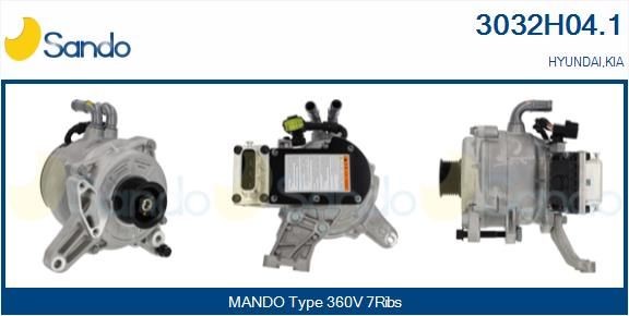SANDO Alternator, starter 3032H04.1 Kia PREGIO SANDO alternator 3032H041