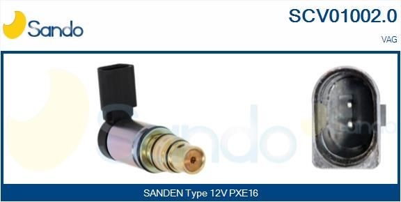 SANDO Regulēšanas vārsts, Kompresors SCV01002.0 Regulēšanas vārsts, kompresors SANDO MONDEO SCV01002.0 lēti