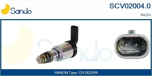 SANDO Regelventil, Klimakompressor SCV02004.0 Regelventil, Kompressor SANDO Volkswagen CADDY SCV02004.0