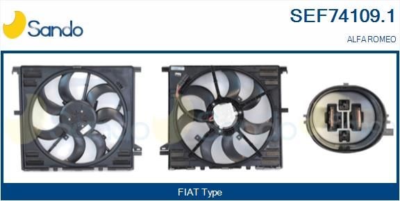 SANDO Moteur électrique, ventilateur pour radiateurs SEF74109.1 SANDO SEF74109.1 Moteur électrique, ventilateur pour radiateurs Alfa Romeo Brera à un prix avantageux