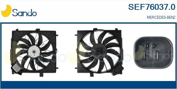 SANDO Elektrimootor, radiaatoriventilaator SEF76037.0 SEF76037.0 Elektrimootor, radiaatoriventilaator MERCEDES-BENZ CLA SANDO