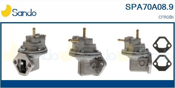 SANDO Drivstoffpumpe SPA70A08.9 Brennstoffpumpe SANDO Porsche 924 SPA70A08.9