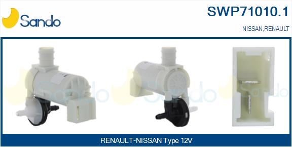 SANDO Čerpadlo ostrekovača skiel SWP71010.1 SWP71010.1 Pumpa ostrekovača RENAULT MODUS SANDO