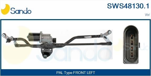 SANDO Vindusspyleranlegg SWS48130.1 SWS48130.1 SANDO Viskeroverføring Volvo billige