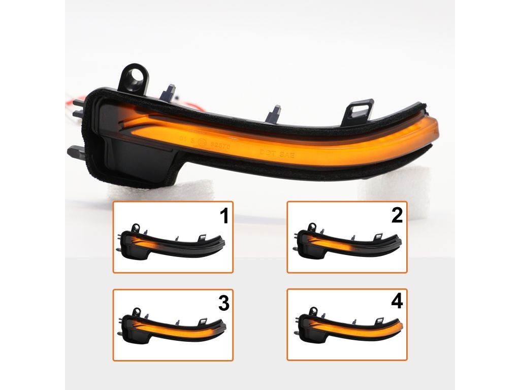 Indicator Set ABAKUS L04-140-019LED-D ABAKUS L04-140-019LED-D 2025 BMW X1 side indicators replacement