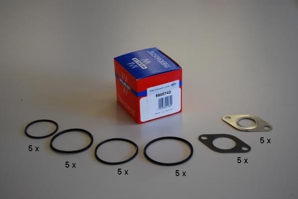 WAHLER Gasket Set, EGR system 665574D 665574D WAHLER egr valve gasket TESLA