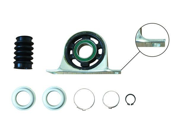 TRUCKTEC AUTOMOTIVE Csapágy, csuklós tengely 02.34.030 TRUCKTEC AUTOMOTIVE 02.34.030 Kerékhajtás MERCEDES-BENZ SPRINTER 3-t Busz (906)