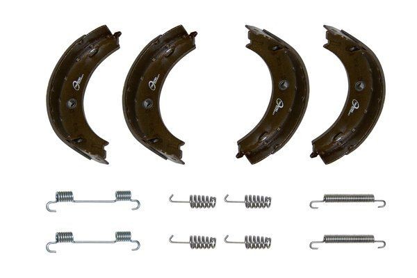 TRUCKTEC AUTOMOTIVE Piduriklotside komplekt, seisupidur 02.35.052 Piduriklotside seisupidur TRUCKTEC AUTOMOTIVE BMW 7. Seeria 02.35.052