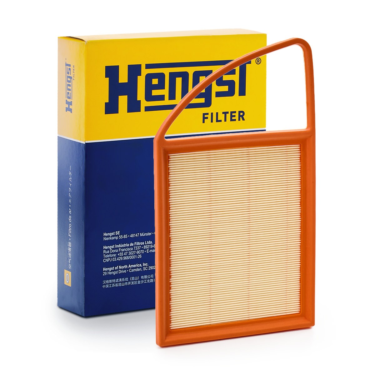 HENGST FILTER Filtro de ar E1036L E1036L Filtro de ar FIAT PUNTO HENGST FILTER