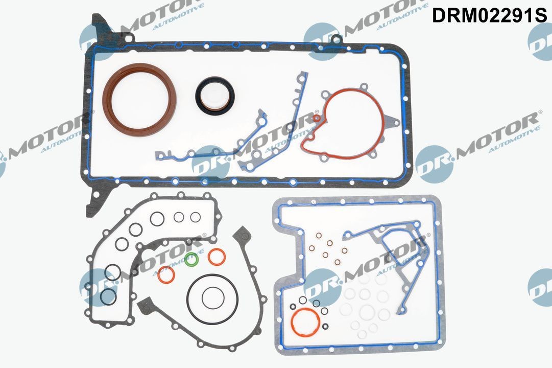 DR.MOTOR AUTOMOTIVE Σετ στεγανοπ., στροφαλοθάλαμος DRM02291S DR.MOTOR AUTOMOTIVE DRM02291S Σετ επισκευής στροφαλοθάλαμος BMW X3 E53 τιμες