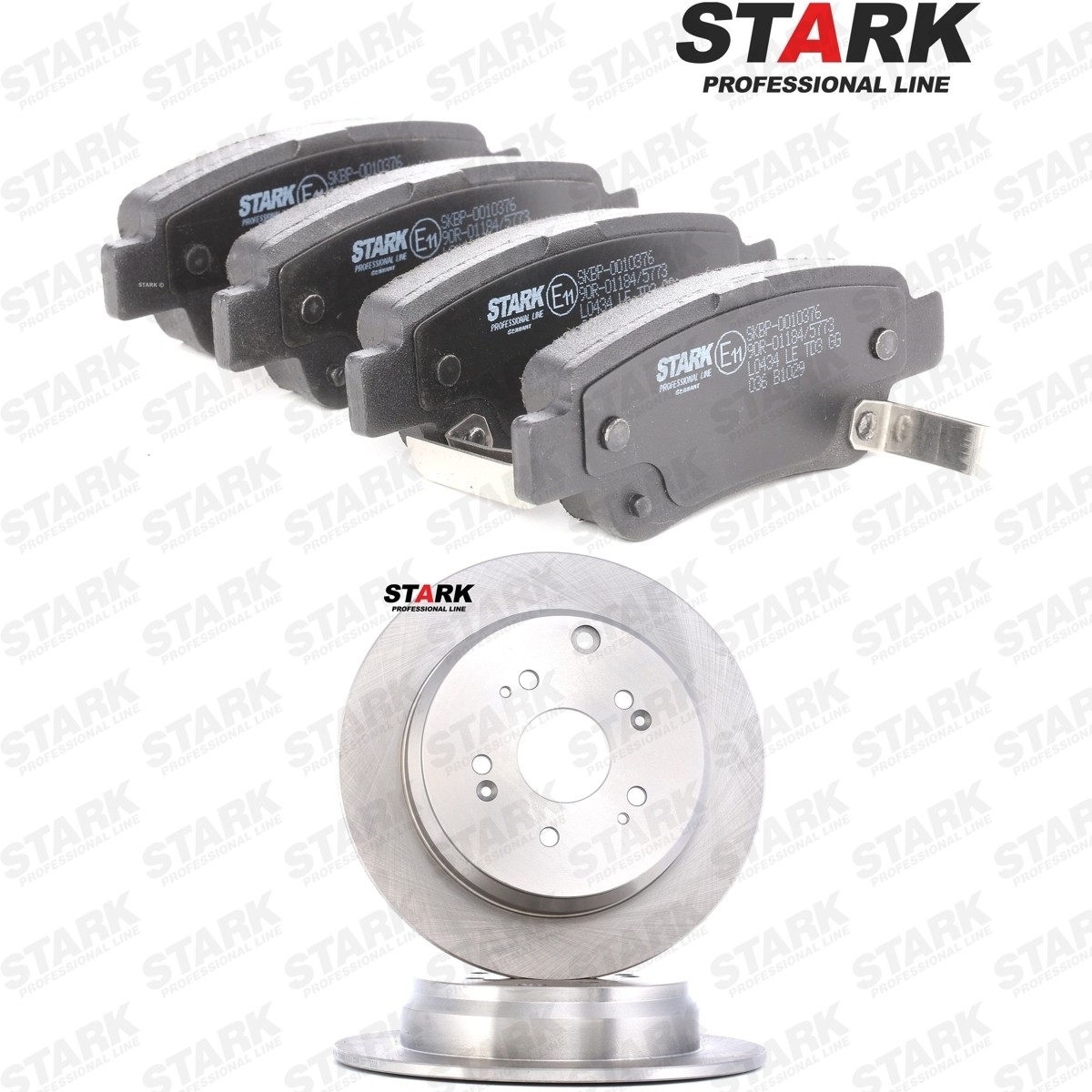STARK Bremsscheiben und -beläge SKBK-10993417 Bremsenkomplettsätze STARK Lada NIVA SKBK-10993417