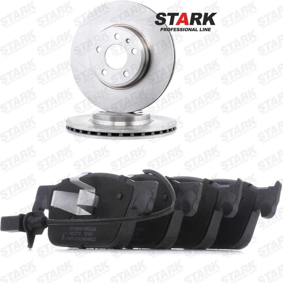 STARK Jarrupalasarja, levyjarru SKBK-10993418 SKBK-10993418 STARK Jarrusarjat FORD USA THUNDERBIRD