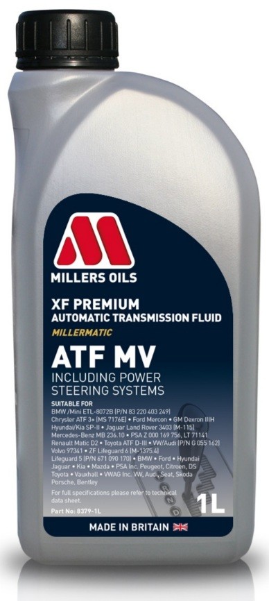 MILLERS OILS Automatic transmission fluid 8379-1 MILLERS OILS 8379-1 FIAT 124 Spider (348) automatic transmission oil replacement
