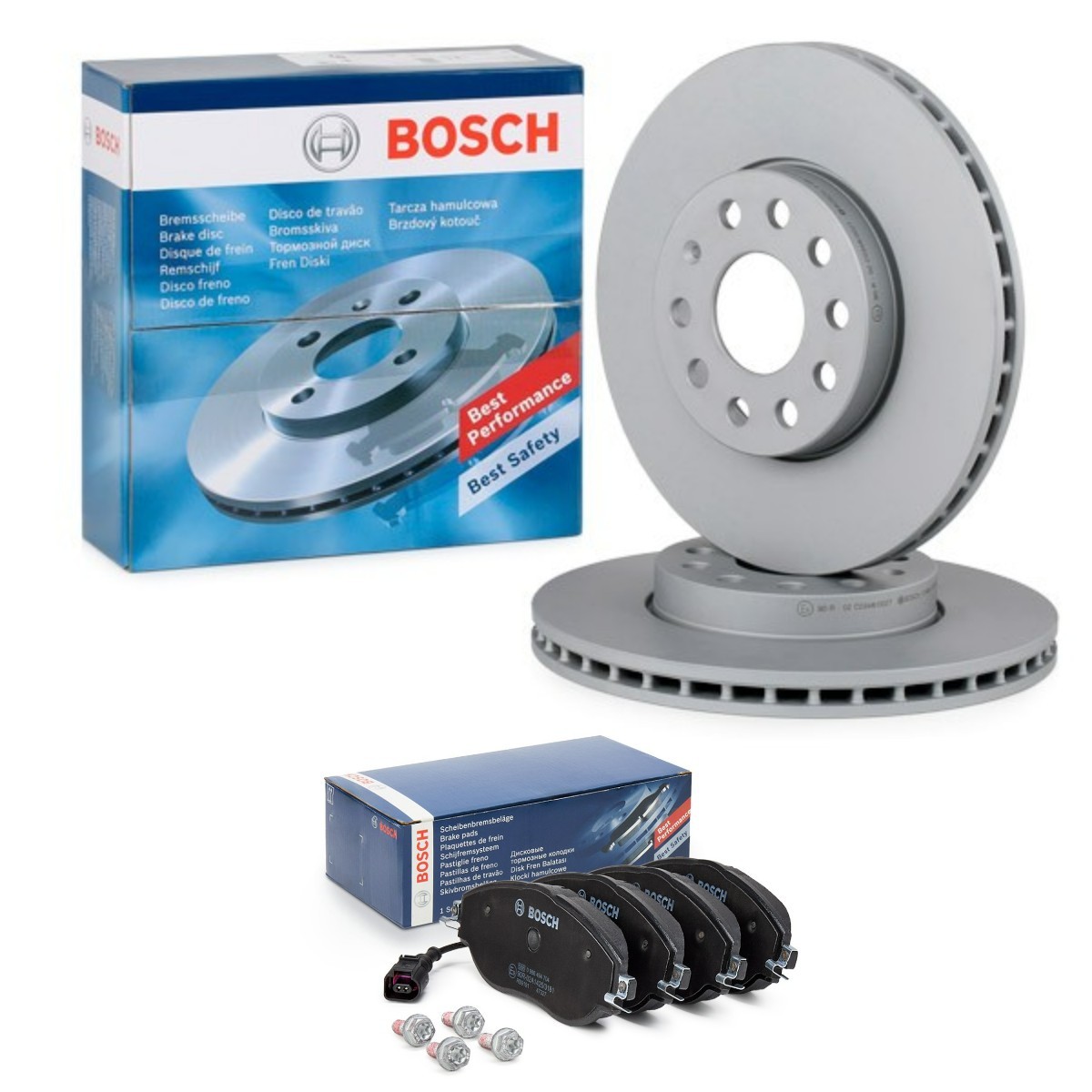 Remschijven en blokken BOSCH BSH3405N0151 BOSCH BSH3405N0151 Remmenset SEAT LEON 2023