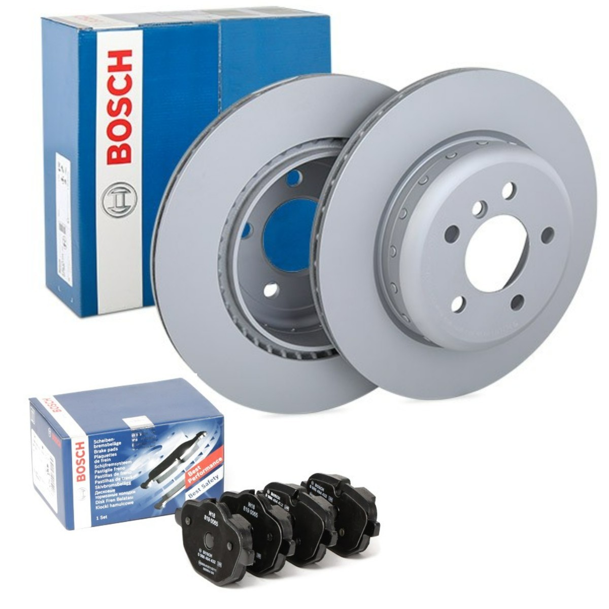 Kit de travões BOSCH BSH3405N0165 BOSCH BSH3405N0165: Discos e pastilhas de travão BMW Série 5 2011