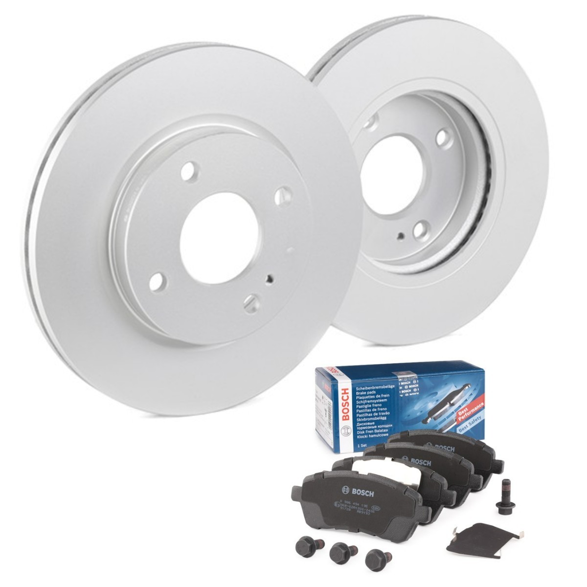 Bromssats, skivbroms BOSCH BSH3405N0173 BOSCH BSH3405N0173: Bromssats Ford FIESTA 2024