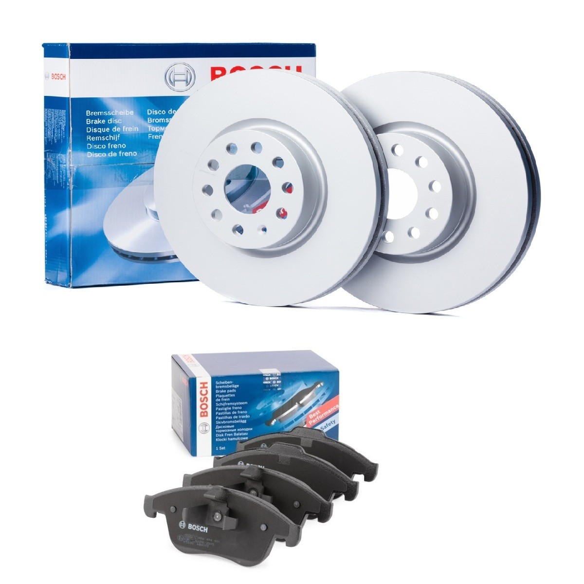 BOSCH Bremseskiver og klodser BSH3405N0176 BOSCH BSH3405N0176 Renault Megane CC Bremsesæt til en rimelig pris