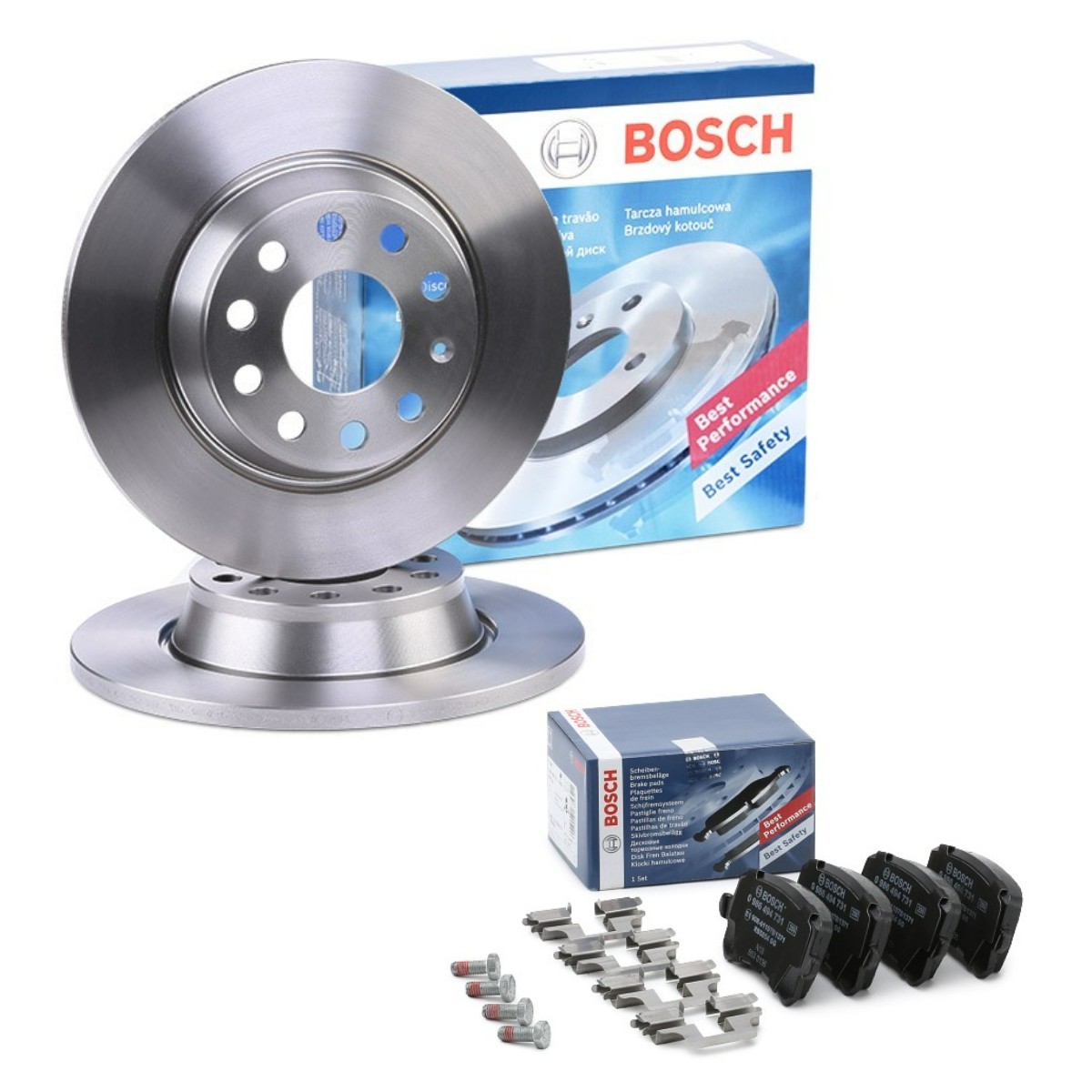 BOSCH Bremseskiver og klodser BSH3405N0179 Bremse-kit BOSCH UP BSH3405N0179 billig