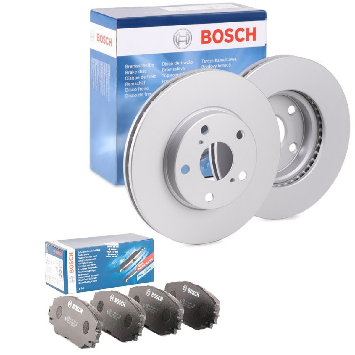 BOSCH Remschijven en blokken BSH3405N0196 BOSCH BSH3405N0196 Remblokken en remschijven Chrysler SEBRING originele