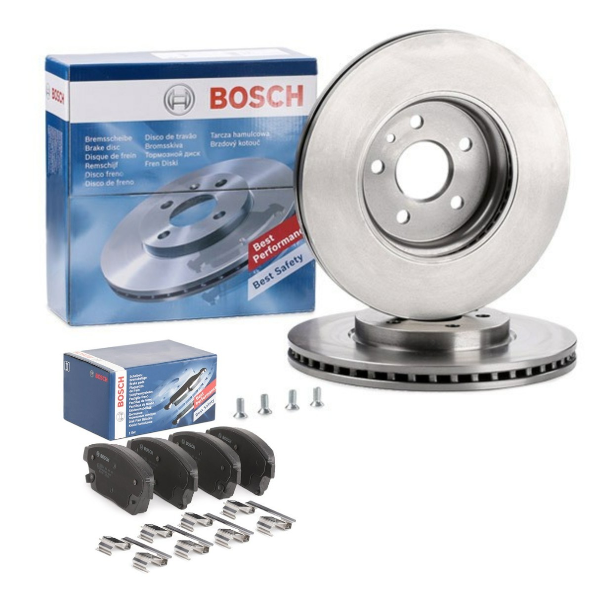 BOSCH Bromssats, skivbroms BSH3405N0203 Chevrolet Captiva Sport Bromsskivor och bromsbelägg BOSCH BSH3405N0203