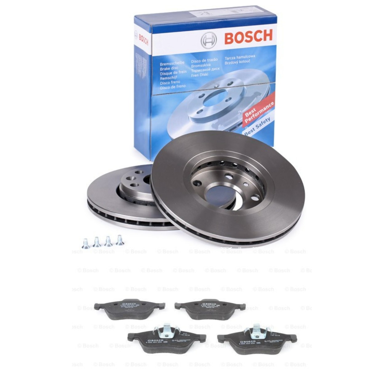 BOSCH Bromssats, skivbroms BSH3405N0211 BSH3405N0211 BOSCH bromssatser Renault TRAFIC