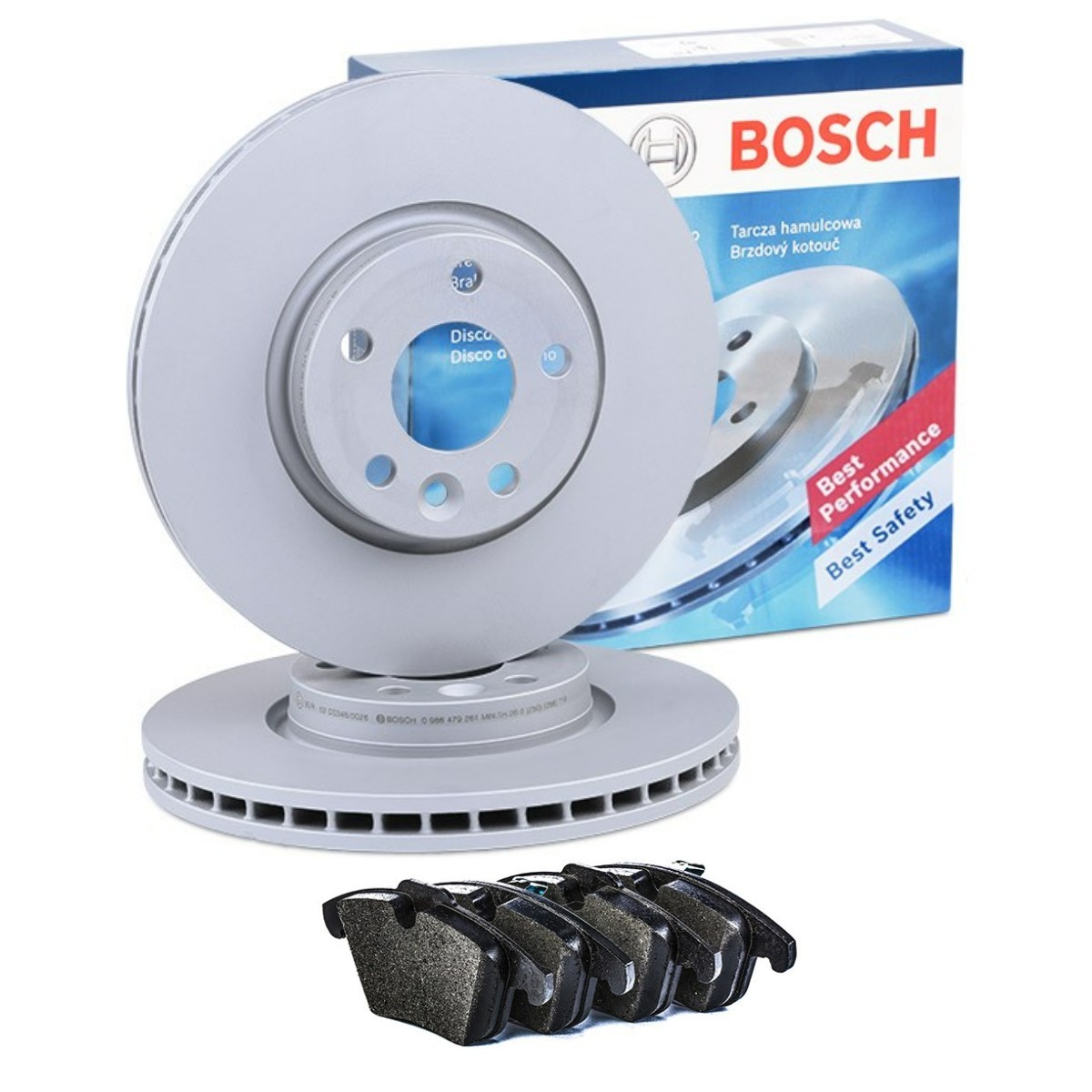BOSCH Kit de travões BSH3405N0213 BOSCH BSH3405N0213 originais Kit de pastilhas de travão e disco Volvo v70 bw custo