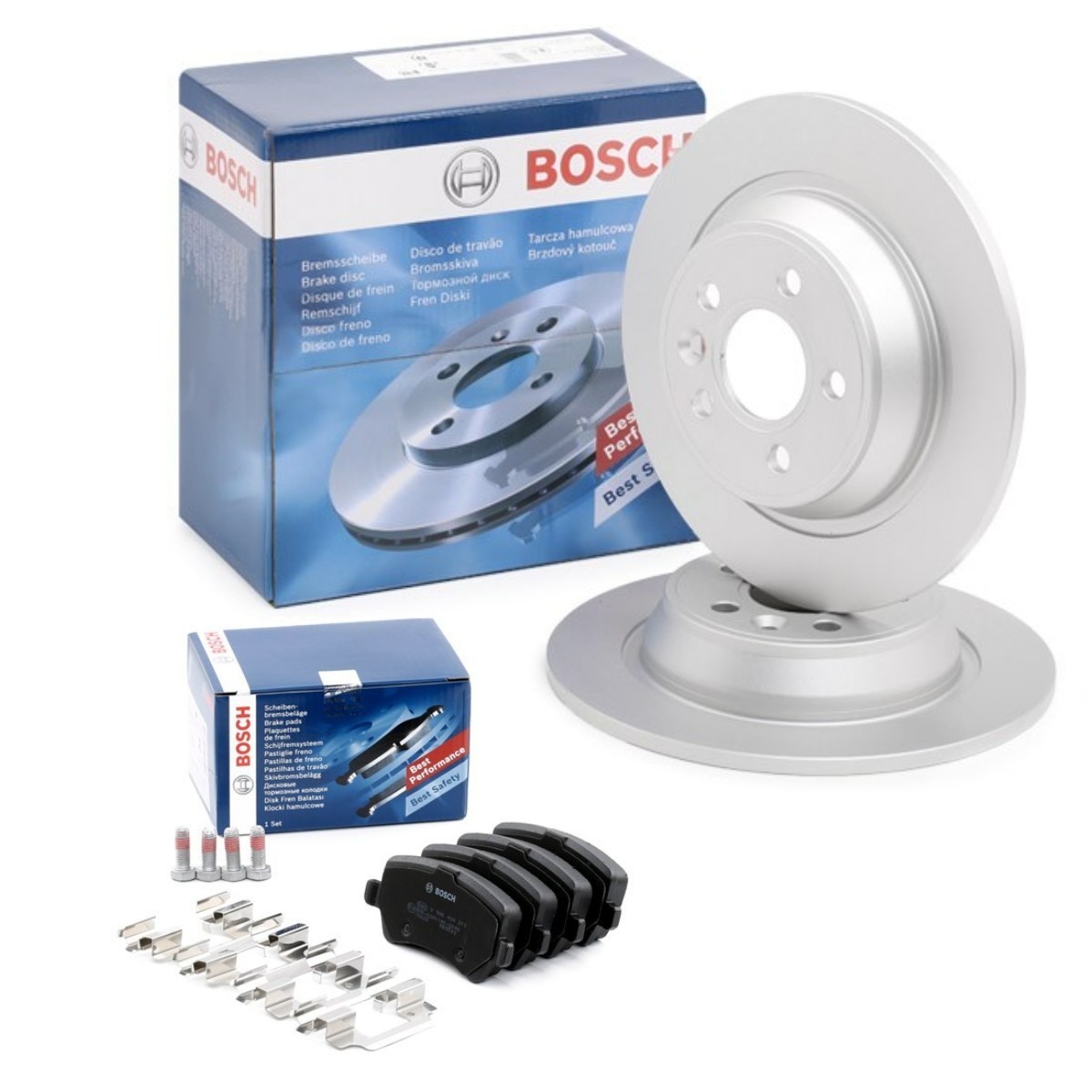 BOSCH Pidurikomplekt, ketaspidur BSH3405N0214 BOSCH BSH3405N0214 Pidurikomplekt Land Rover Discovery 3 originaal hind