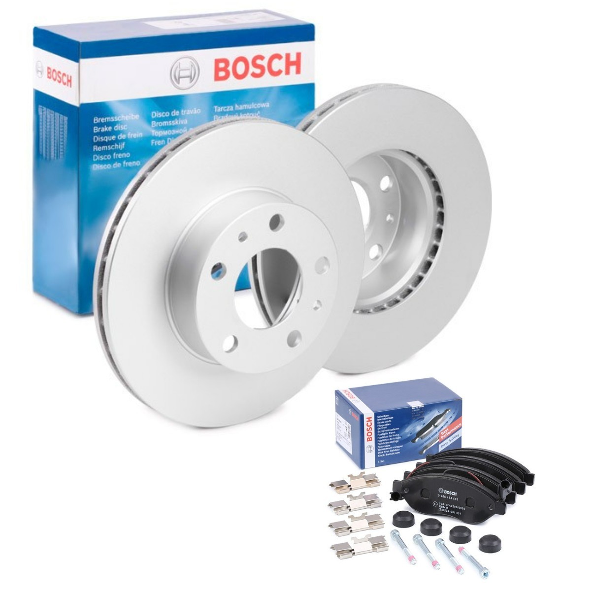 BOSCH Bremžu komplekts, Disku bremzes BSH3405N0222 BOSCH BSH3405N0222 Bremžu komplekts Fiat Uno 146 cena
