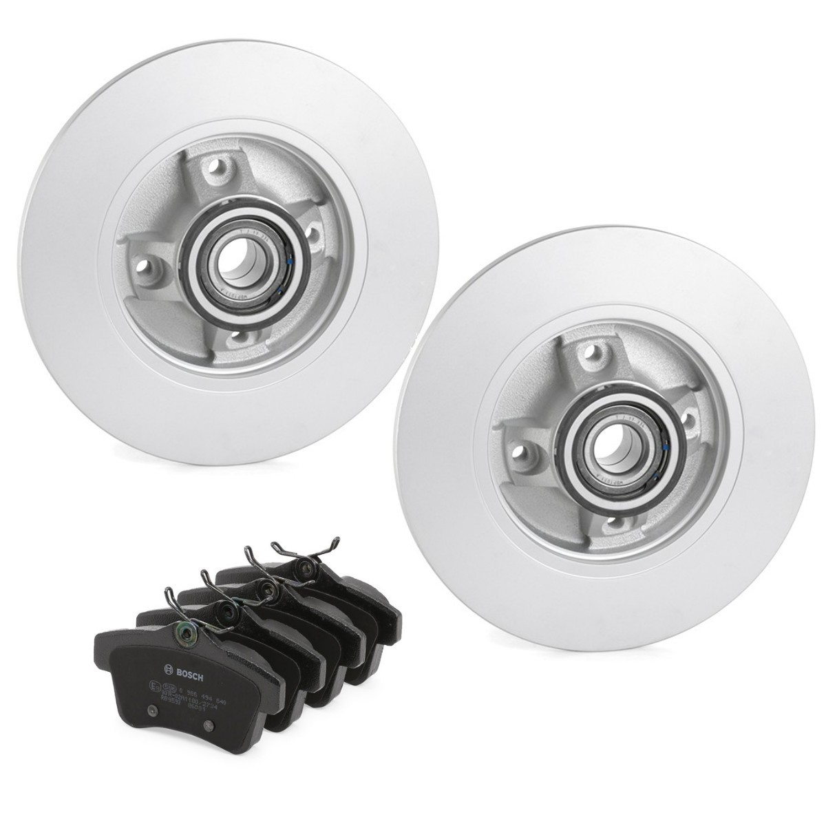 BOSCH Bremseskiver og klodser BSH3405N0250 BOSCH BSH3405N0250 Peugeot 205 I Bremsesæt pris