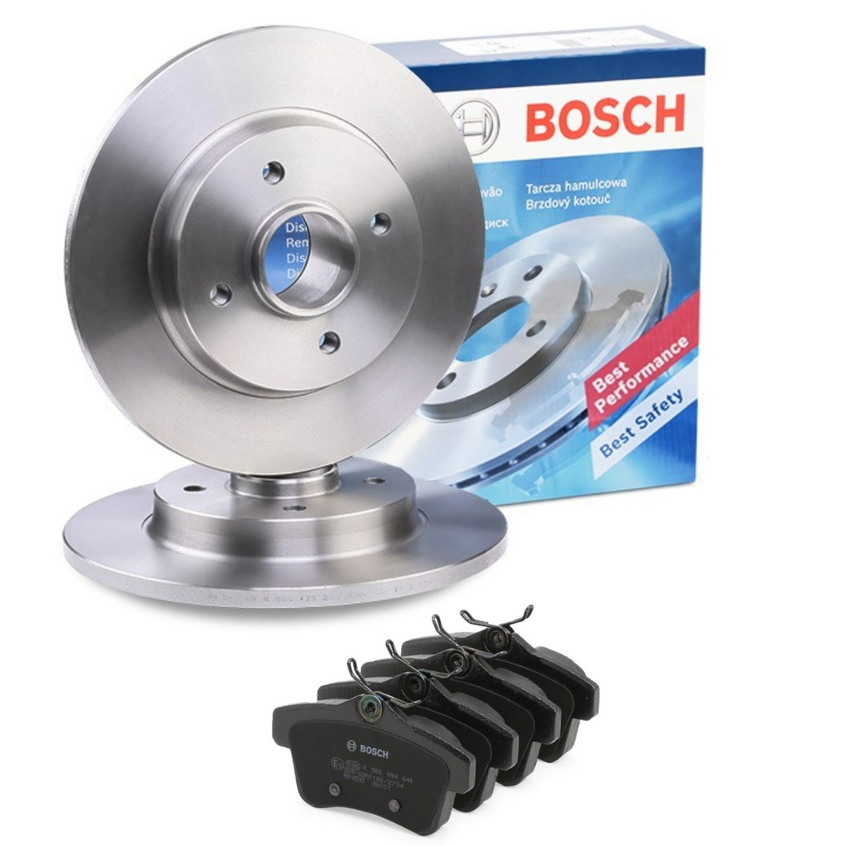 BOSCH Jarrupalasarja, levyjarru BSH3405N0256 BOSCH BSH3405N0256 Peugeot 5008 mk1 jarrusarjat hinta