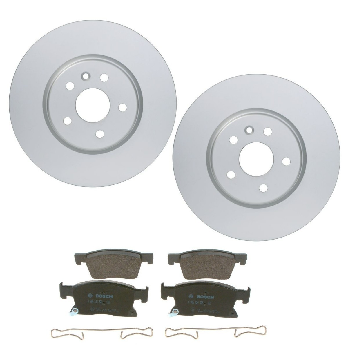 BOSCH Bremseskiver og klodser BSH3405N0269 BOSCH BSH3405N0269 OPEL Astra K Van / Stationcar (B16) Bremsesæt til en rimelig pris