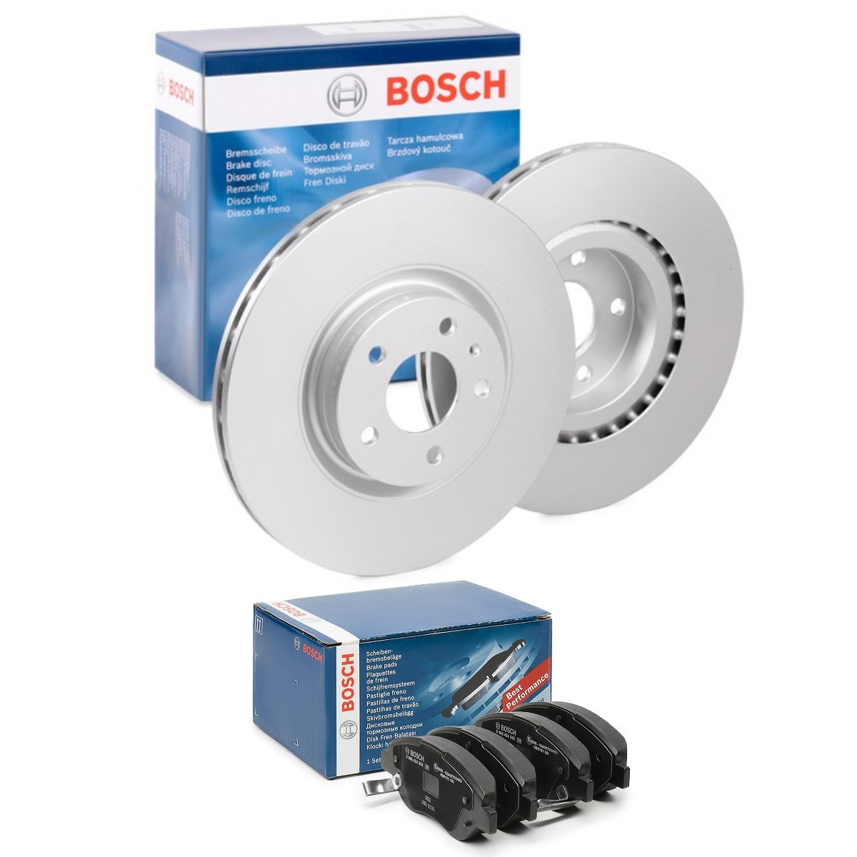 BOSCH Bremžu komplekts, Disku bremzes BSH3405N0282 Bremžu komplekts Fiat 146A/E BSH3405N0282 BOSCH