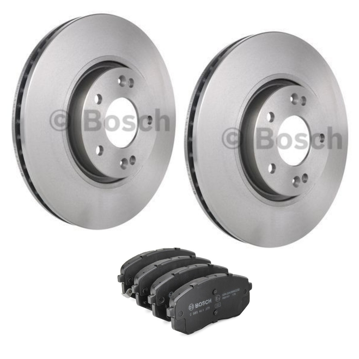 BOSCH Pidurikomplekt, ketaspidur BSH3405N0298 BOSCH BSH3405N0298 Pidurikomplekt Volkswagen AMAROK originaal
