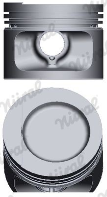 NÜRAL Kolv 87-109707-10 NÜRAL 87-109707-10 Kolv Audi 80 B2 original