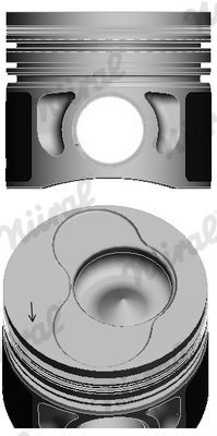 Zuiger NÜRAL 87-114900-35 NÜRAL 87-114900-35 Motorzuiger SKODA SUPERB 2006