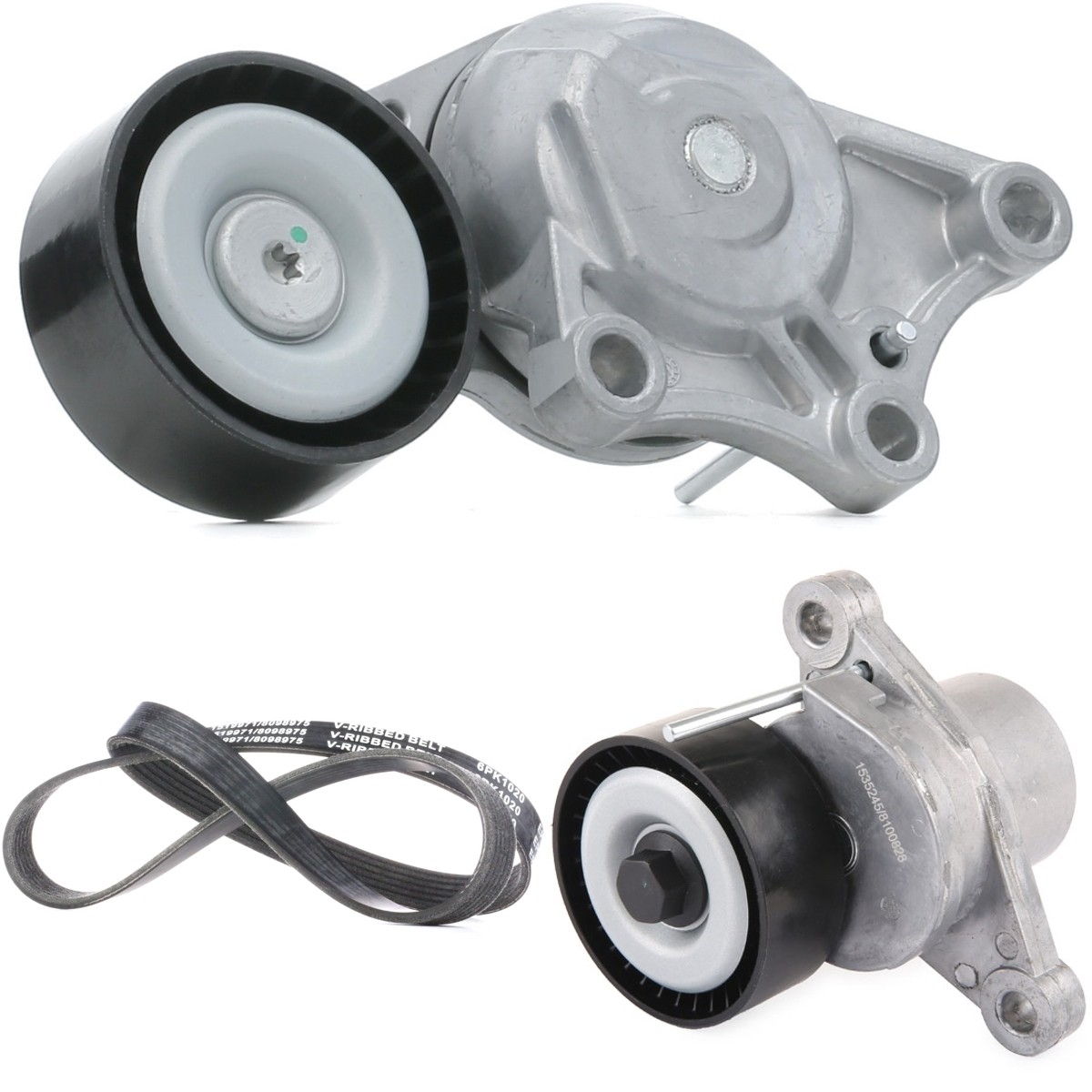 RIDEX Drivremssats 542R1234 542R1234 RIDEX drivremskit Peugeot 207