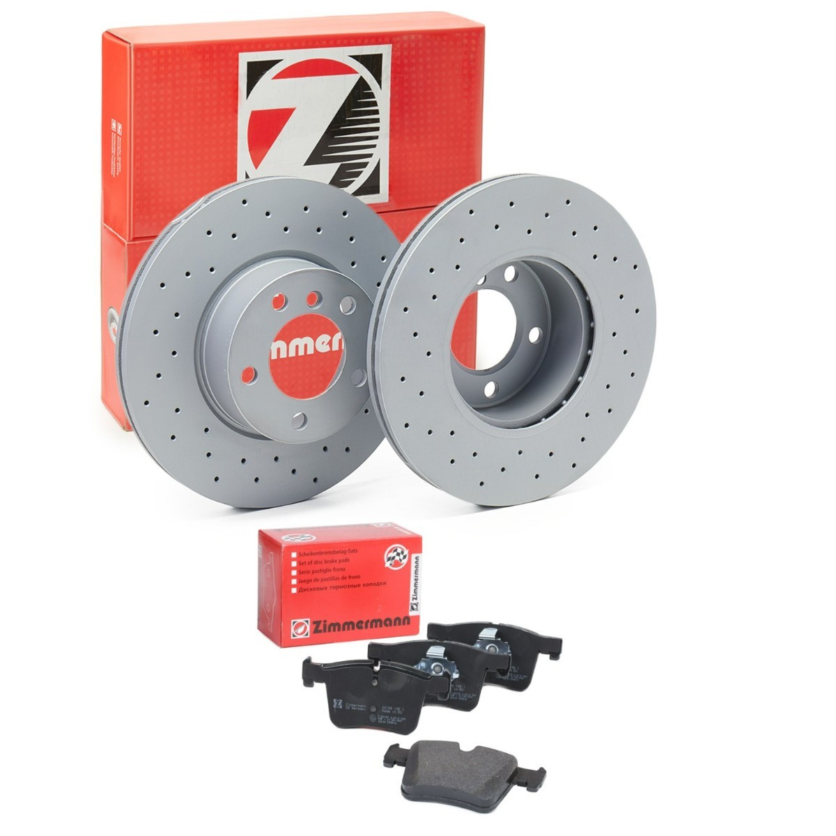 ZIMMERMANN Brake discs and pads set ZMN3405N0043 ZMN3405N0043 ZIMMERMANN brake discs and pads for RENAULT MASTER