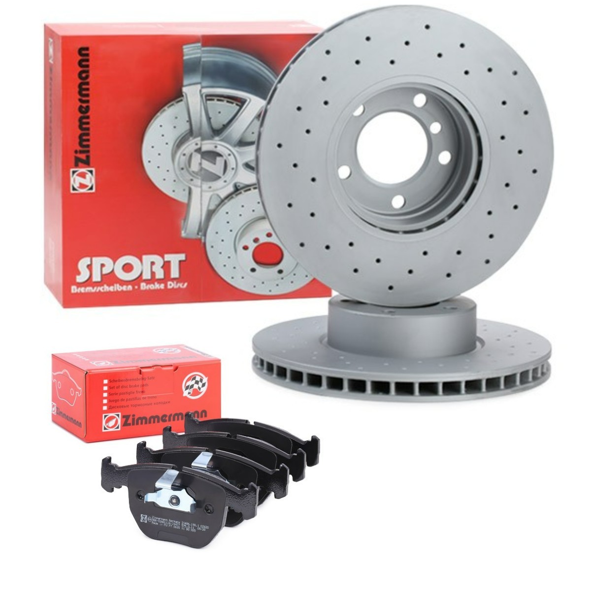 ZIMMERMANN Bremžu komplekts, Disku bremzes ZMN3405N0050 ZMN3405N0050 SPORT COAT Z Bremžu komplekts CITROËN C4 ZIMMERMANN