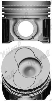 Pistone motore NÜRAL 87-421000-20 NÜRAL 87-421000-20 Pistone Volkswagen TOUAREG 2019