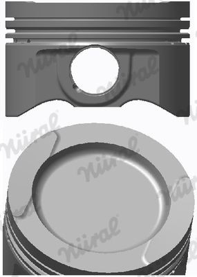 NÜRAL Pistone motore 87-501800-10 NÜRAL 87-501800-10 Pistone motore