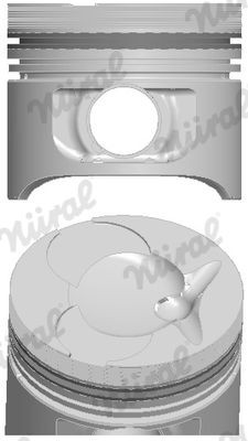 NÜRAL Kolv 87-743107-10 NÜRAL 87-743107-10 Kolv Mercedes Sprinter 2t original