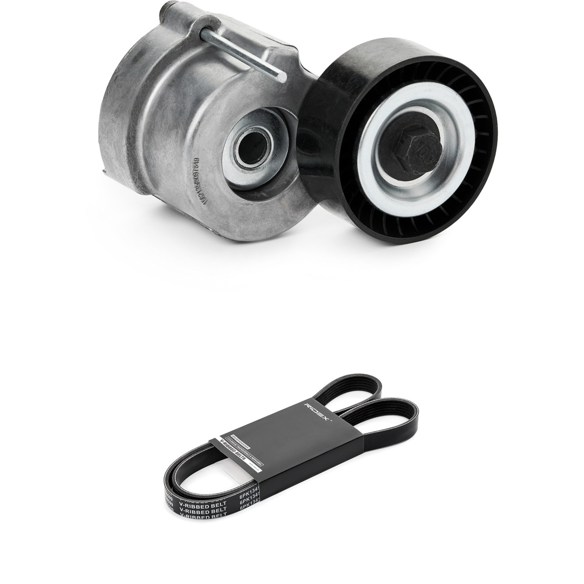 RIDEX Σετ ιμάντων poly-V 542R1250 542R1250 Κιτ ιμάντα κίνησης JEEP GRAND CHEROKEE RIDEX