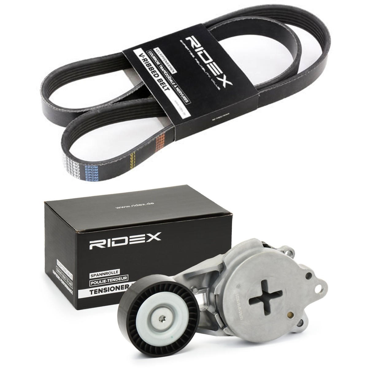 RIDEX Poly V-riem set 542R1261 542R1261 Multiriem set RIDEX TOYOTA AVENSIS