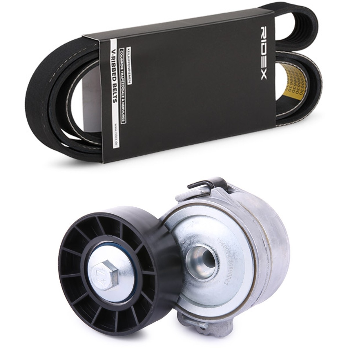RIDEX Σετ ιμάντων poly-V 542R1268 RIDEX Κιτ ιμάντα κίνησης PEUGEOT 542R1268