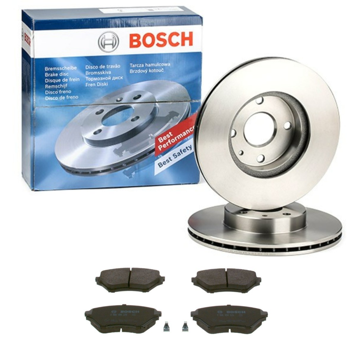 BOSCH Pidurikomplekt, ketaspidur BSH3405N0301 BOSCH BSH3405N0301 Pidurikomplekt Mazda 121 DA odav