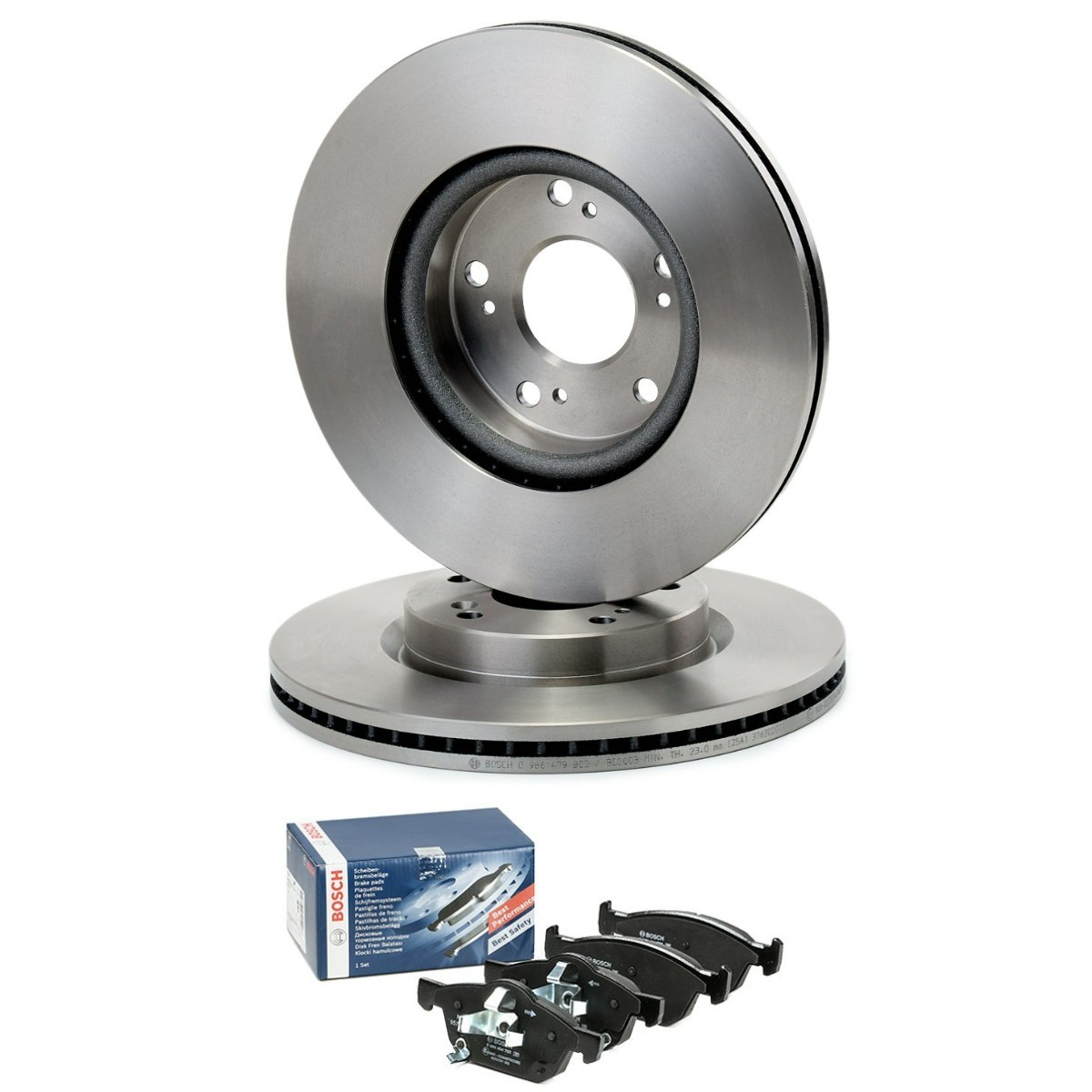 BOSCH Bremseskiver og -klosser BSH3405N0305 BOSCH BSH3405N0305 Bremsekit Honda Civic Coupé VIII pris