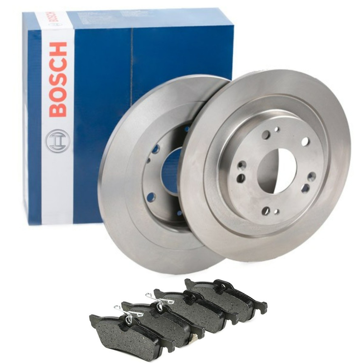 BOSCH Bremseskiver og -klosser BSH3405N0315 BOSCH BSH3405N0315 originale Bremsesett Accord Hatchback (TF) hva koster