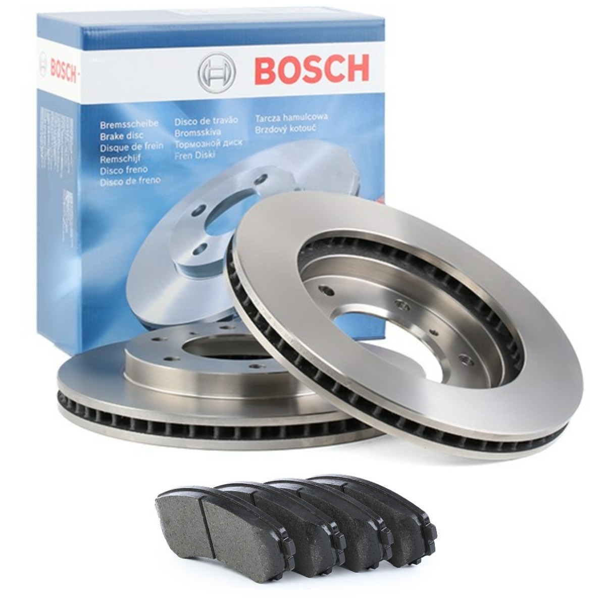 BOSCH Bremseskiver og -klosser BSH3405N0317 BOSCH BSH3405N0317 Bremseskiver og -klosser MITSUBISHI Outlander II SUV (CW_W) 3.0 223 hk 2006