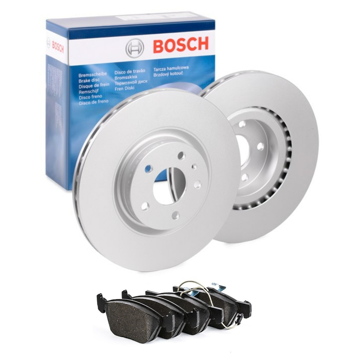 BOSCH Bromssats, skivbroms BSH3405N0332 BOSCH BSH3405N0332 Bromsskivor och bromsbelägg MERCEDES-BENZ V-klass original